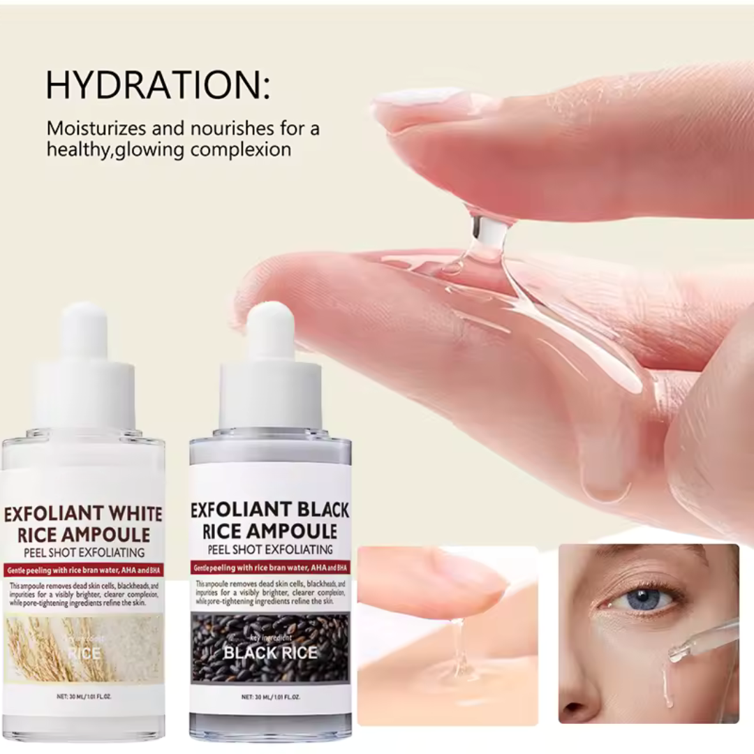 Rice Glow Repair Shot | Gentle Cleansing Essence & Exfoliant (Bundle)