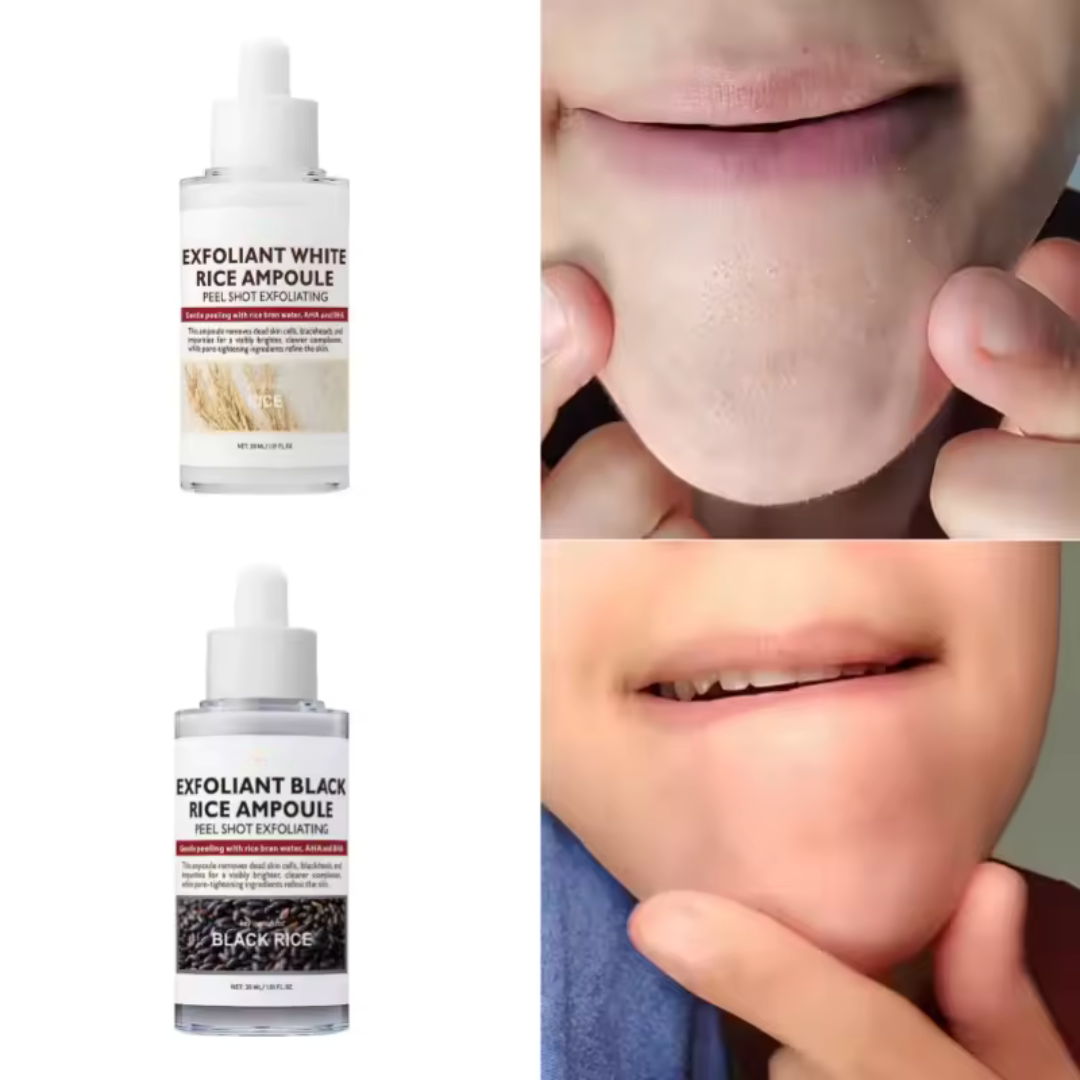 White Rice Glow Repair Shot | Gentle Cleansing Essence & Exfoliant